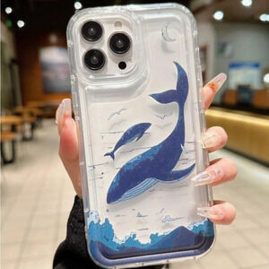 ⚠️Clearance iPhone 15/Pro/Pro Max Whale Phone Case